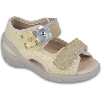 Dívčí sandály Sandálky Befado Sunny 065P121 065X121 s koženou stélkou velikost: 24
