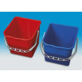 Úklidový vozík EASTMOP Kbelík plastový pro úklidový vozík 25 litrů modrý