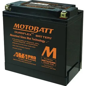 Motobaterie MOTOBATT MBTX20UHD 12V 21Ah 280A motobaterie