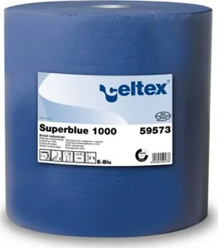 Celtex SuperBlue 1000 Průmyslová papírová utěrka 38 cm, 3 vrstvy