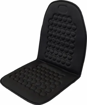 Potah sedadla Compass Potah sedadla masážní s magnety černý