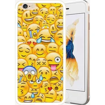 Pouzdro na mobilní telefon iSaprio Emoji pro Apple iPhone 6 Plus/6s Plus Gold