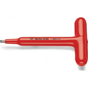 Klíč KLÍČ INBUSOVÝ TYP T IZOLACE 1000V-MODEL 951MQ 4MM (Klíče s rukojetí tvaru T a s šestihrannými konci s vnějším závitem)