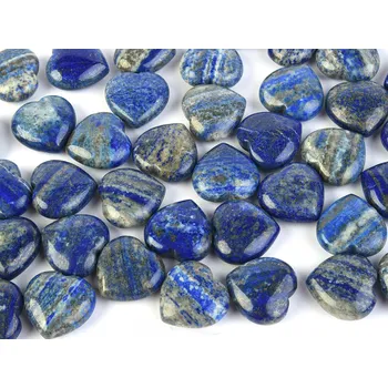 Přírodní kámen Lapis lazuli srdíčko 25mm