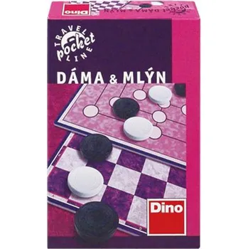 Cestovní hra Dino Dáma & Mlýn Travel line
