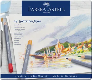 Pastelka Faber - Castell Goldfaber akvarelové 48 ks