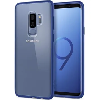 Pouzdro na mobilní telefon Recenze Spigen Ultra Hybrid pro Samsung Galaxy S9 Plus Coral Blue