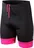 Etape Junior dětské kalhoty  s vložkou černé/růžové, 152-158