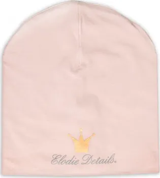 Čepice Elodie Details Logo Beanies Powder Pink 6-12 měsíců