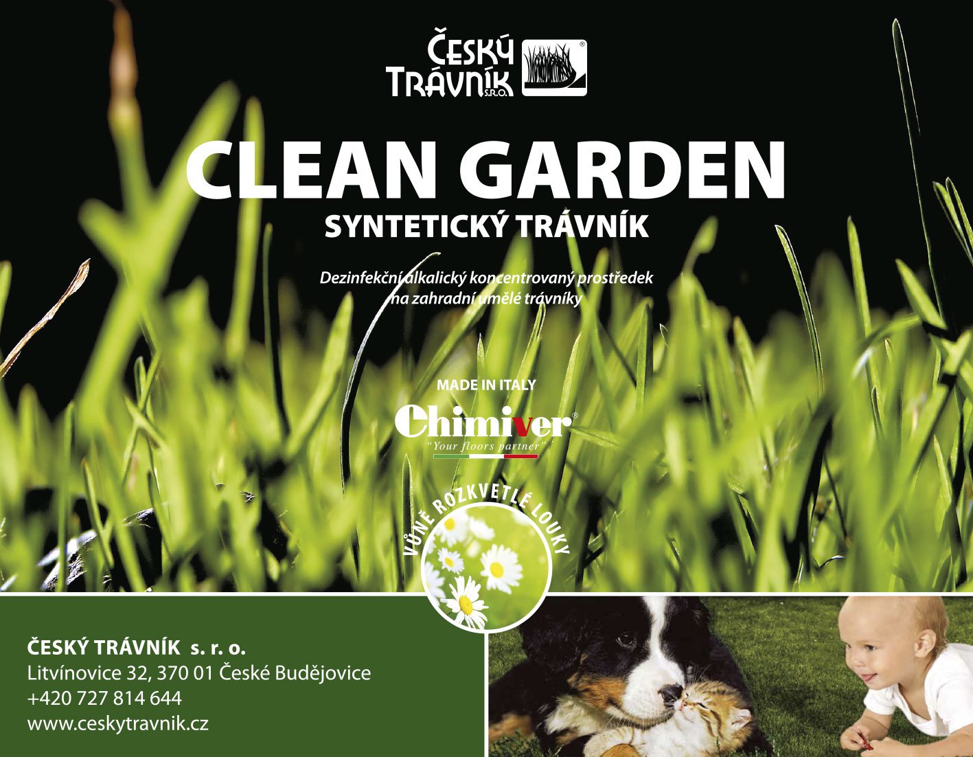 Clean Garden Český trávník 5l