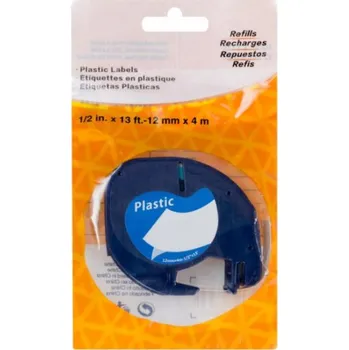 Pásek do tiskárny Kompatibilní páska s DYMO 59426 (S0721600), 12mm, černý tisk na modrém podkladu, plastová