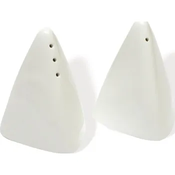 Konvička na mléko Maxwell and Williams Solnička a pepřenka - pyramidky - WHITE BASICS