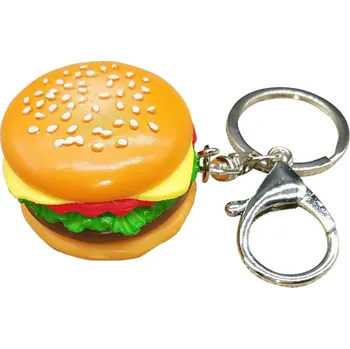 Přívěsek nejen na klíče hamburger