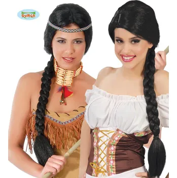 Paruka Guirca Fiestas Španělsko Paruka LARA černá