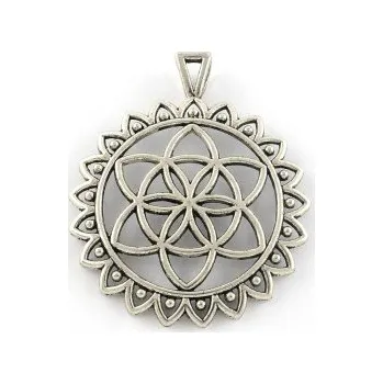 Přívěsek Přívěsek květina života 50x42mm