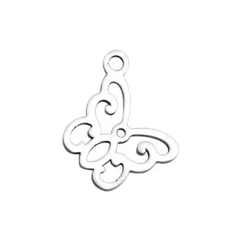 Přívěsek Přívěsek motýl 13x11mm chirurgická ocel