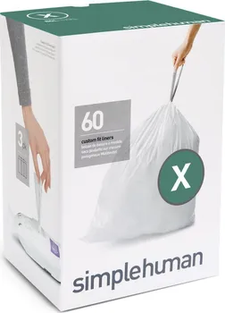 Pytle na odpadky Simplehuman X 60 ks 80 l