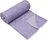 EKO Bambusová deka s potiskem 80 x 100 cm, fialová/bílá