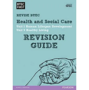 Cizí jazyk Pearson REVISE BTEC First in Health and Social Care Revision Guide inc online edition - for 2026, 2027 exams