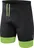 Etape Junior dětské kalhoty  s vložkou černé/zelené, 152-158