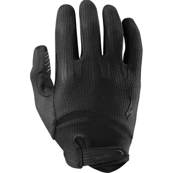 Specialized Body Geometry Gel Long Finger Gloves černé/černé