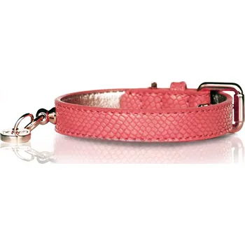 Obojek pro psa Milk & Pepper Naja 25 cm/15 mm růžový