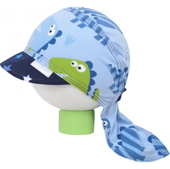 Šátek modrý pirátský šátek s dinosaury