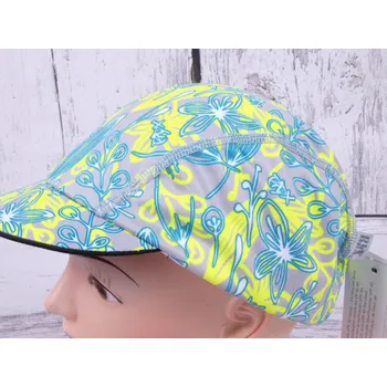 Čepice Funkční čepice kšiltovka RDX FL421C šedozel s UV ochranným faktorem velikost čepic: 54cm