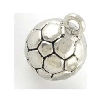 Přívěsek fotbalový míč 15x11mm