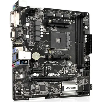 Základní deska ASRock A320M-HDV R4.0 (90-MXB9L0-A0UAYZ)