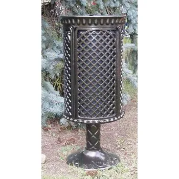 Venkovní odpadkový koš Venkovní litinový odpadkový koš Artur