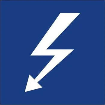 Dopravní značka Plavební znak E2 - Křižování vzdušným kabelem