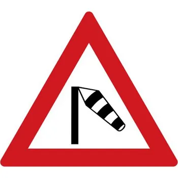 Dopravní značka Dopravní značka - Boční vítr, 700mm