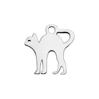 Přívěsek Přívěsek kočka 13x12mm chirurgická ocel