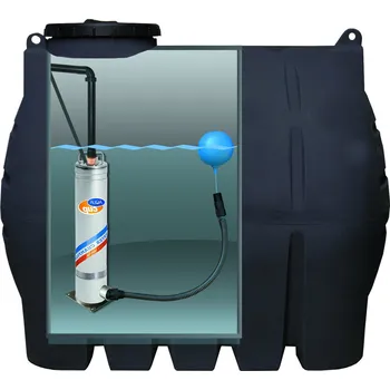 Čerpadlo Aquacup Přečerpávací stanice pro dešťovou vodu RAIN SYSTEM HZ 1500/60L