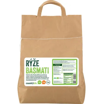 Rýže Country Life Rýže basmati 5 kg BIO 