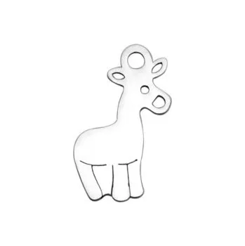 Přívěsek Přívěsek žirafa 15x9mm chirurgická ocel