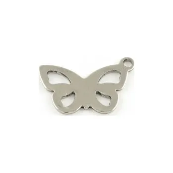 Přívěsek Přívěsek motýl 19x13mm chirurgická ocel