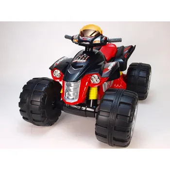 Dětské elektrovozidlo Dětská elektrická čtyřkolka TOP RST černočervená