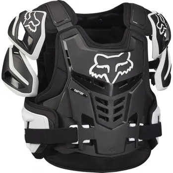 Motocyklový chránič Fox Raptor Vest černý/bílý