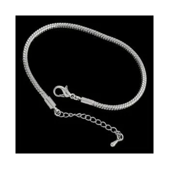 Náramek Náramek na korálky s velkou dírkou 22-28cm