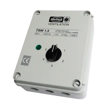 Helios TSW 1,5 5-stupňový transformátorový regulátor otáček 0,3A