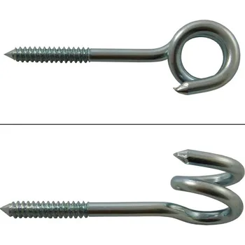 Zahradní nábytek MASSAG Hák houpačkový s vrutem 7,6x120mm Zn Hák houpačkový s vrutem 7,6x120mm Zn