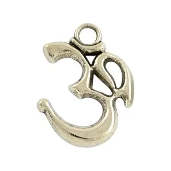 Přívěsek Přívěsek Om Shanti 30x23mm