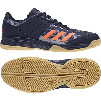 Adidas Ligra 5 BB6124 modrá 42 Pánská sálová obuv Adidas Ligra 5 BB6124 modrá 42