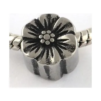 Materiál na výrobu šperku Korálek kytička I chirurgická ocel (1 ks)