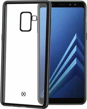 Pouzdro na mobilní telefon Celly Laser pro Samsung A730 Galaxy A8 Plus (2018) černé