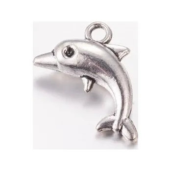Přívěsek delfín 19x12mm