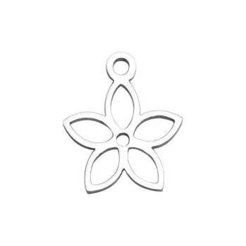 Přívěsek Přívěsek květina 13x11mm chirurgická ocel