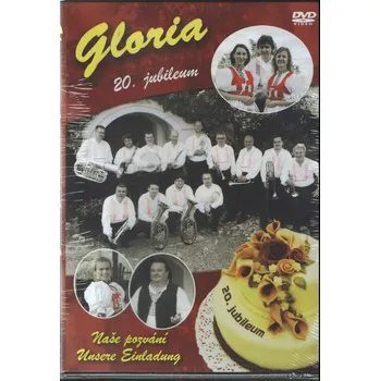 Zahraniční hudba Gloria - 20. jubileum - Naše pozvání(2015) (DVD, JR0378-9)
